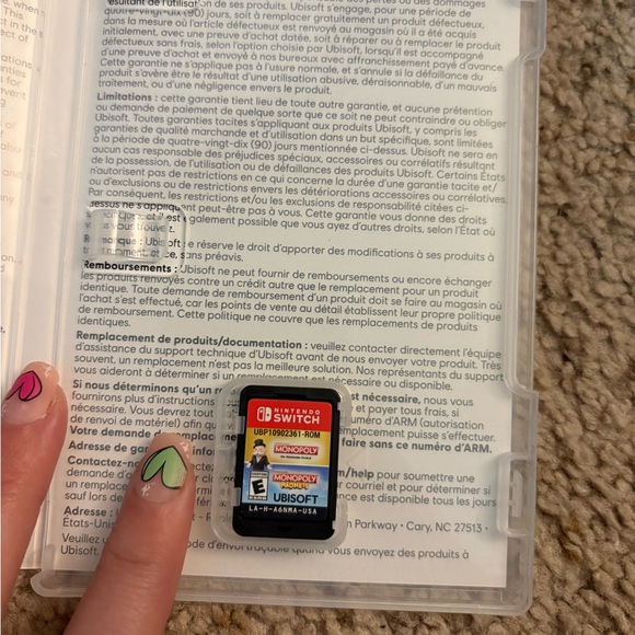 Monopoly for Nintendo Switch Game Card - Picture 2 of 2